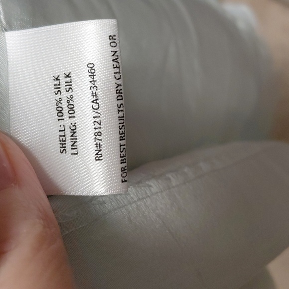 Eileen Fisher Light Green Midi Dress, Size Medium NWT - Picture 5 of 7